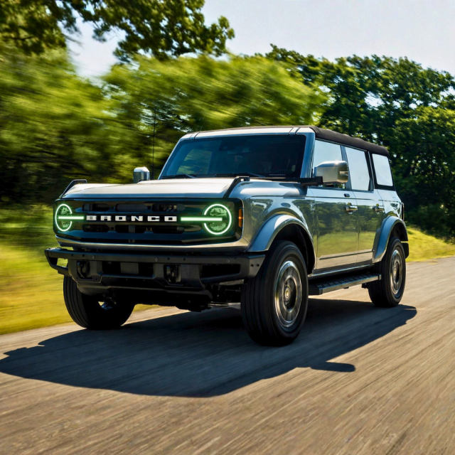 Lighting Trendz 2021+ Ford Bronco Flow Series Halo LED Kit - Custom main image